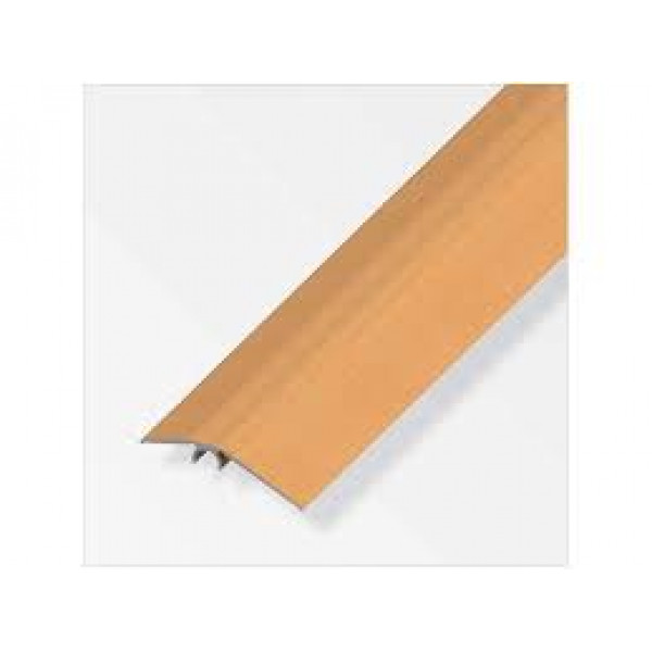Profilo Di Compensazione Livello Alluminio Faggio 6x56mm 1 metro  Alfer 