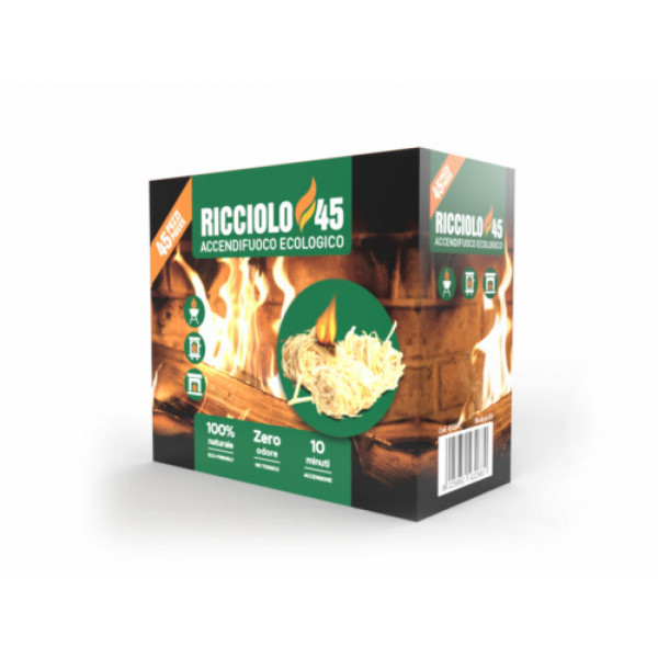 Accendifuoco ricciolo 45 pezzi Gmr Trading