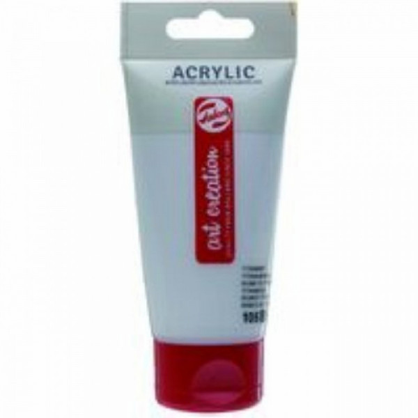 TAC Acrylic 75 ml - Bianco Titanio - Colore Versatile e di Alta Qualità per i Tuoi Progetti Artistici!