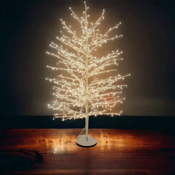 Albero Ramo Tiglio Champagne H170 cm con 784 microled  Lotti 