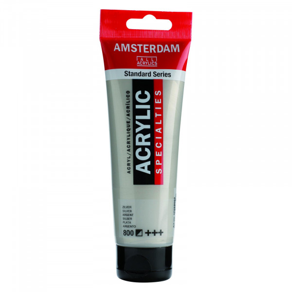 Acrilico Amsterdam - Argento - Tubo 120 ml