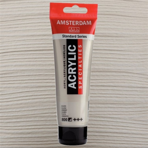 Acrilico Amsterdam - Argento - Tubo 120 ml