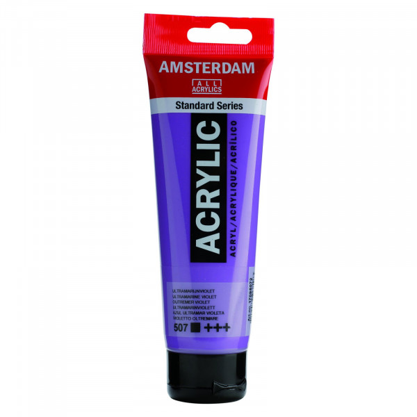 Amsterdam Acrylic 120 ml - Blu Oltremare Violaceo - Colore Intenso e Versatile per i Tuoi Progetti Artistici!