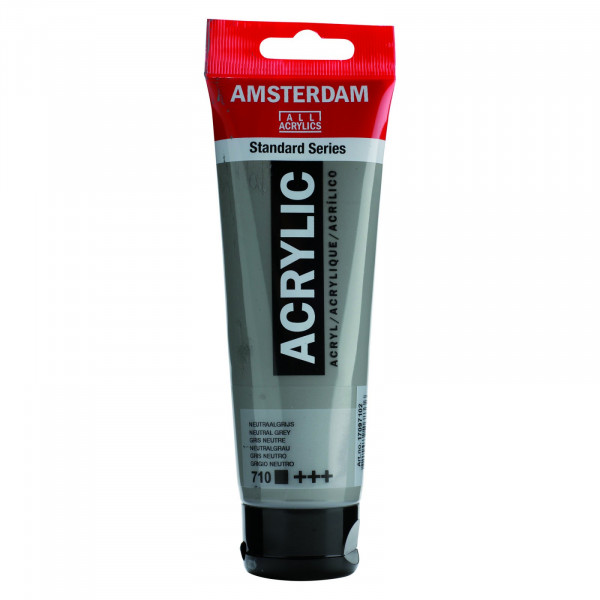 Amsterdam Acrylic 120 ml - Grigio Freddo - Qualità e Versatilità per i Tuoi Progetti Artistici!