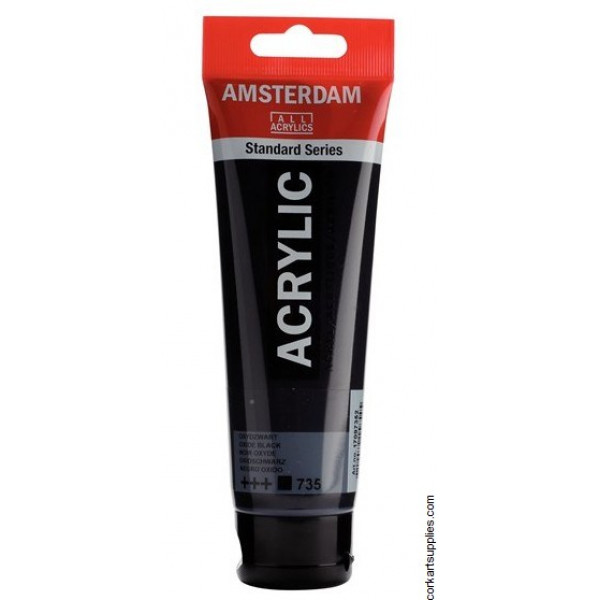 Amsterdam Acrylic 120 ml - Nero Ossido