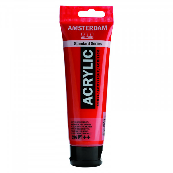 Acrilico Amsterdam - Rosso Naphthol - Tubo 120 ml