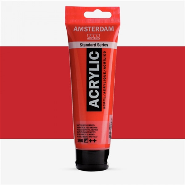 Acrilico Amsterdam - Rosso Naphthol - Tubo 120 ml