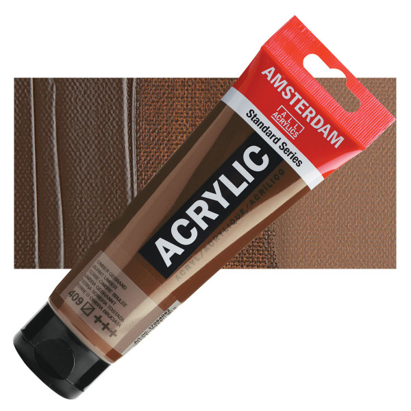 Amsterdam Acrylic 120 ml - Terra d'Ombra Bruciata - Colore Ricco e Versatile per i Tuoi Progetti Artistici!