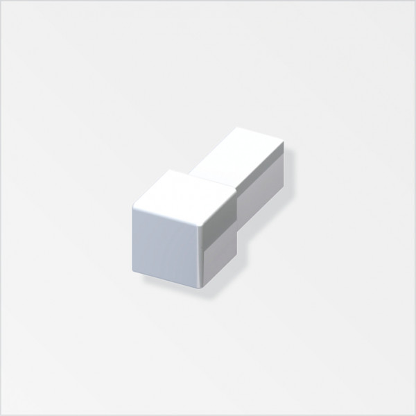 Alfer Angolo interno e esterno quadrato  Alluminio anodizzato cromato  10/11.5mm 