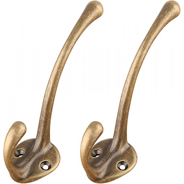 APPENDIABITI 2 GANCI 90X110 BRONZO