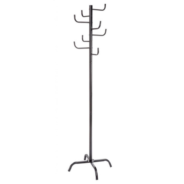 Appendiabiti Claude Nero in Acciaio  50x50x175cm Bizzotto 