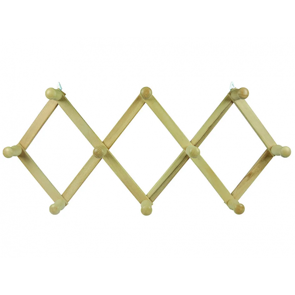 APPENDIABITI ESTENSIBILE LEGNO 10 POSTI