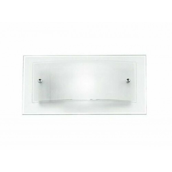 Applique dritta/curva sabbiata 60W Fan Europe