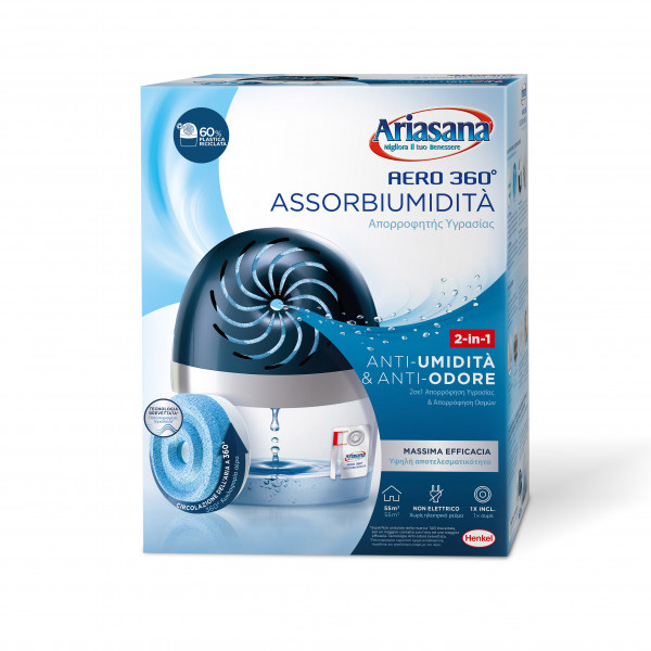Ariasana Aero 360° Assorbiumidità Kit Aerodinamico 