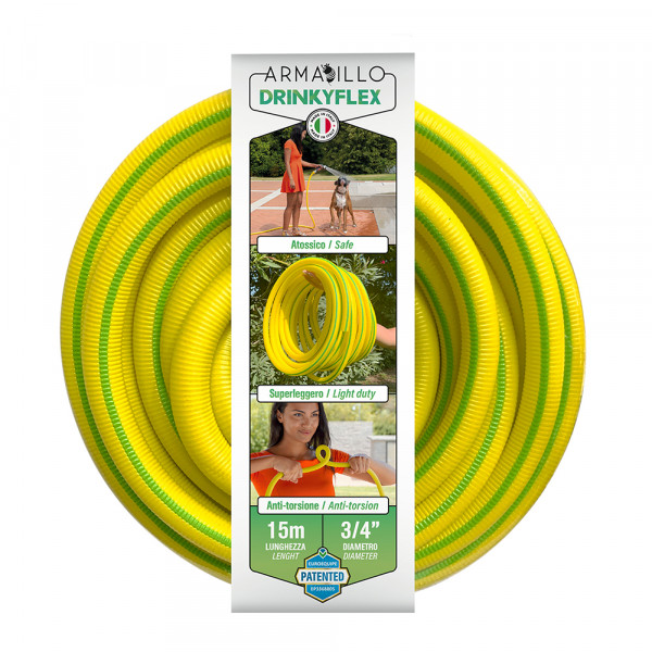  TUBI ARMADILLO DRINKY FLEX HOSE 3/4" 15 mt 