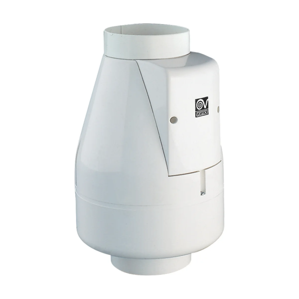 Aspiratore Serie k Vortice Ø 100 mm, portata aria 86 m³/h