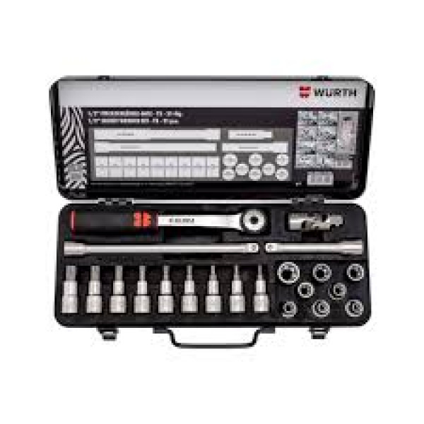 Wuerth Assortimento chiavi a bussola 1/2 "TX