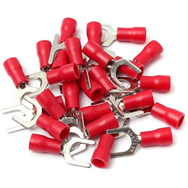 50 capicorda a forcella in rosso