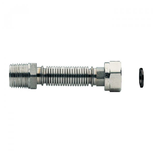 ATTACCHINO INOX ESTENSIBILE DA 110-210 MM  1/2"MF