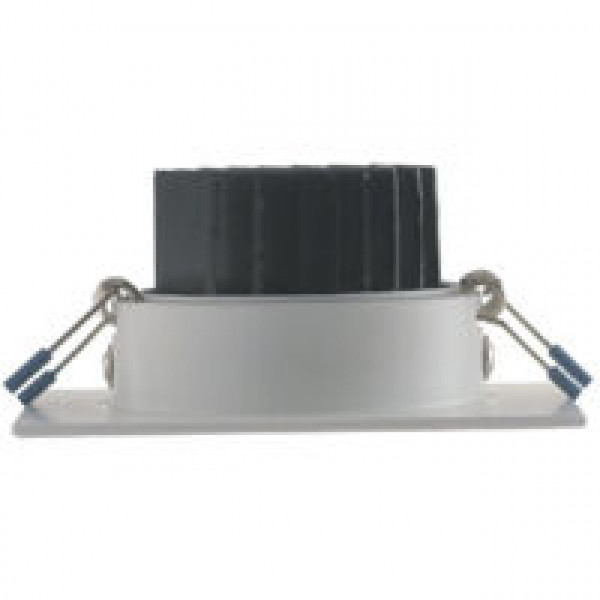 Faretto da incasso Orione silver 7W Fan Europe