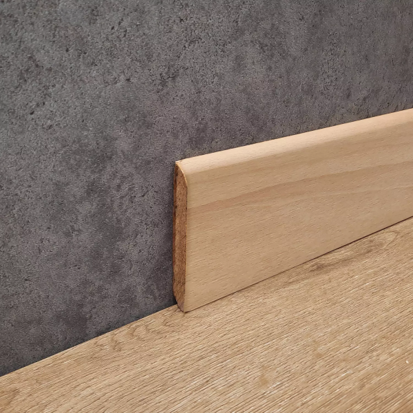 Battiscopa impiallacciato tanganica 82X13 mm grezzo 2.4mt