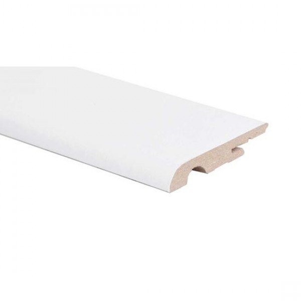 BATTISCOPA MDF 65x10x2400 MM BIANCO