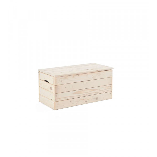 BAULETTO ABETE CON COPERCHIO MM. 330x750x330