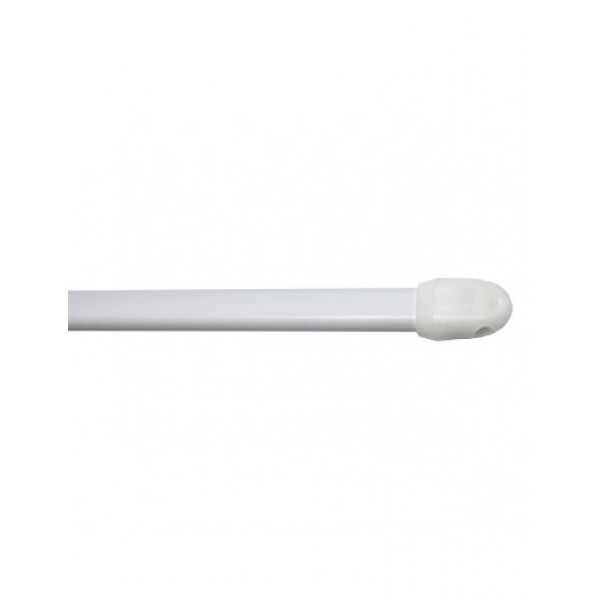 Astina per tenda berlino a vite piatta 40/60 cm bianco 