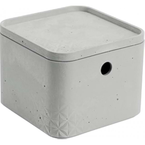 Box quadrato Beton litri 3 Keter