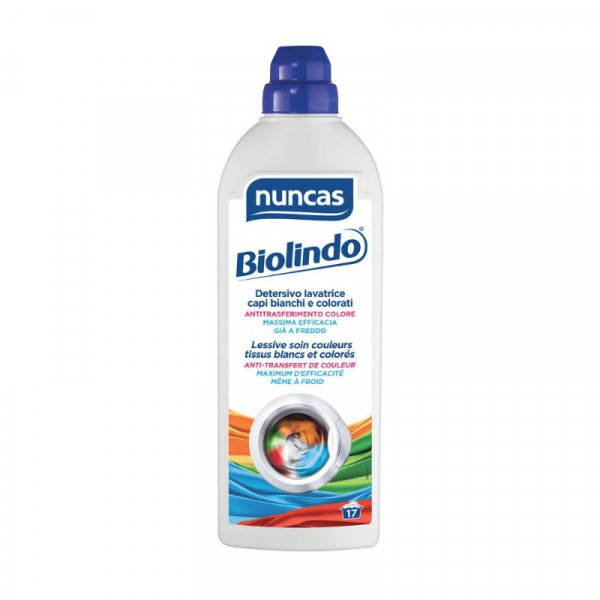 Biolindo Detersivo Lavatrice flacone da 1 Lt Nuncas