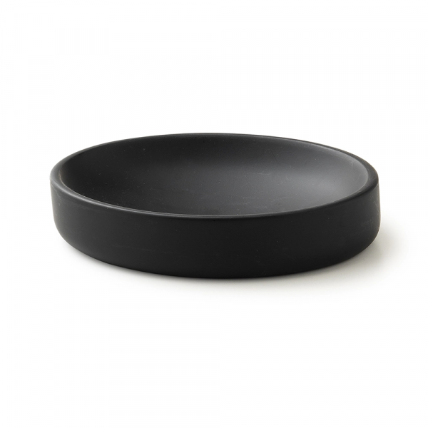 PORTASAPONE BRENDA 14X10XH3CM NERO 