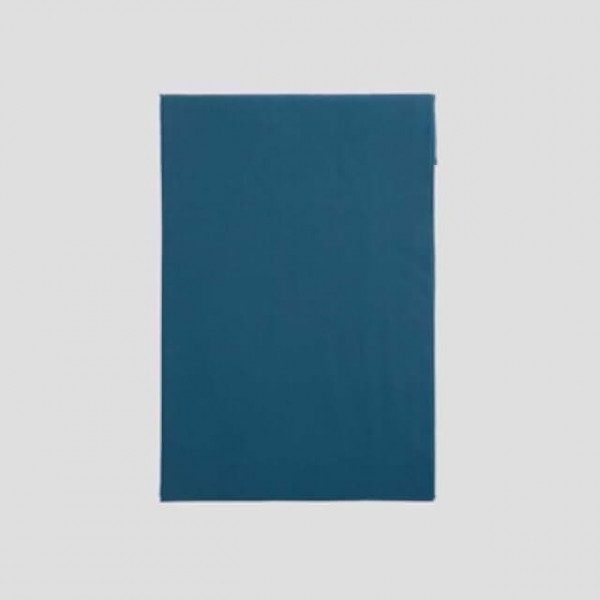 Lenzuolo con angoli Paint blu denim a 1 piazza e mezza Angelo Carillo & C.