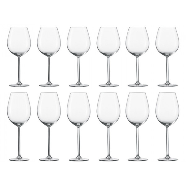CALICI VINO SET DA 12 PZ 6 DA 58CL  6 DA 43 CL 