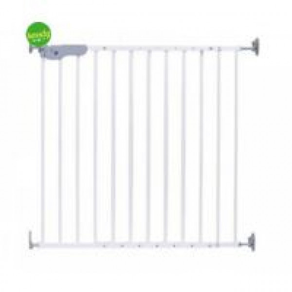 Cancelletto Marc in metallo bianco 75/110x75 cm Pircher