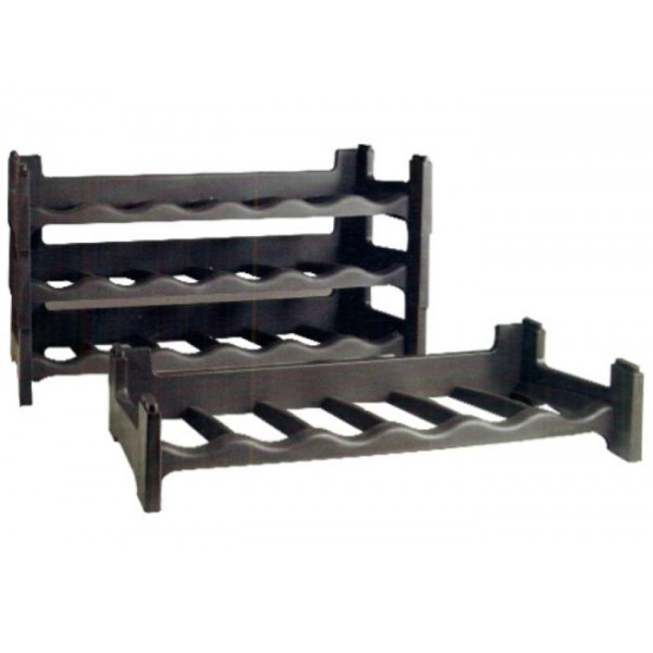 Cantinetta Plastica 6 Posti Marrone 60X30 cm