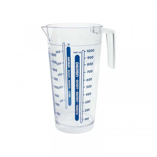 Contenitore graduato Cosmoplast Caraffa da 1lt  