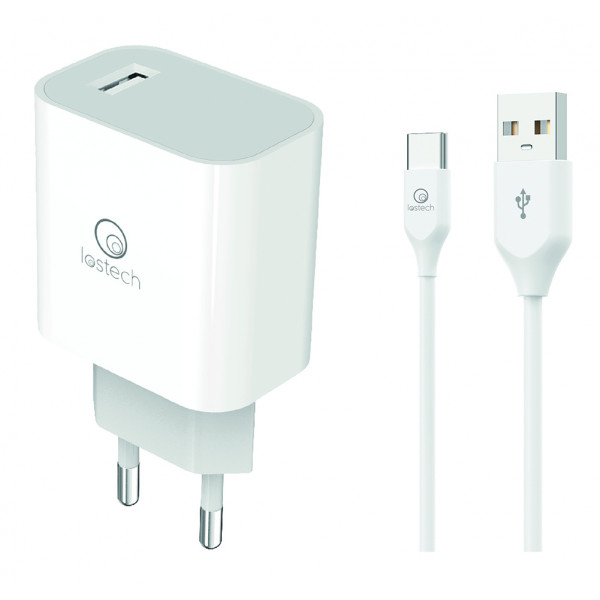 Caricatore rapido 18W con cavo type-C 1 m Lostech