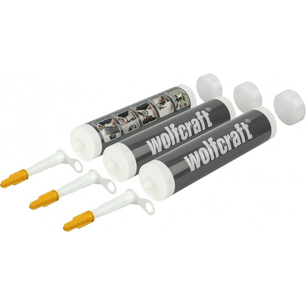 CARTUCCE  VUOTE  PER SILICONE DA 310 ML CONFEZIONE DA PZ.3