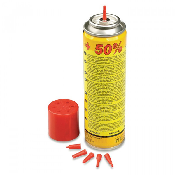 Kemper Cartuccia gas butano da gr 90, per ricarica accendini e microsaldatori