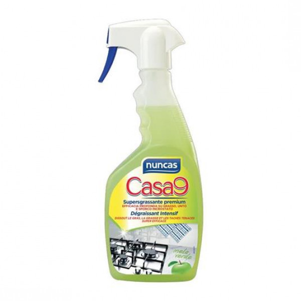 Nuncas casa 9 supersgrassante mela verde flacone da 500 ml