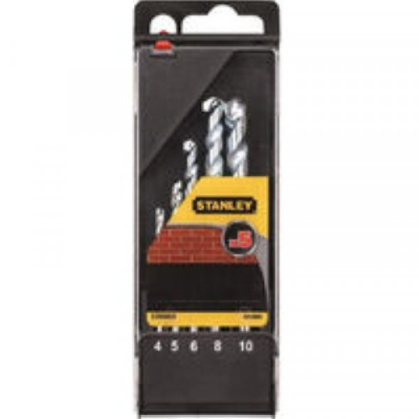 Stanley Cassetta da 5 punte D. 4,5,6,8,10  mm