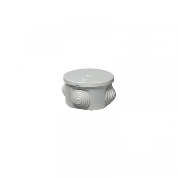 SCATOLA ESTERNA DERIVAZIONE IP44 D.65X35 MM CON PASSACAVO 