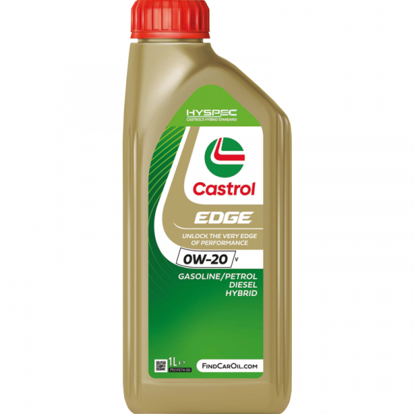 Castrol Edge 0W-20 VV - Flacone da 1 Litro