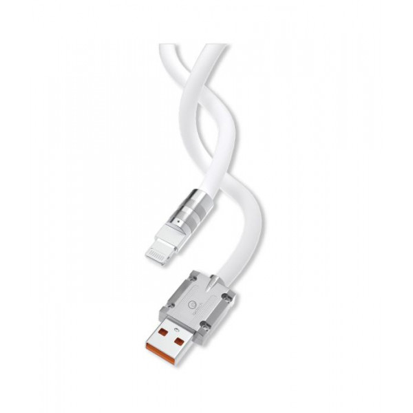 Cavo Doppio USB-C con Supporto Fino a 120W Bianco Lostech 