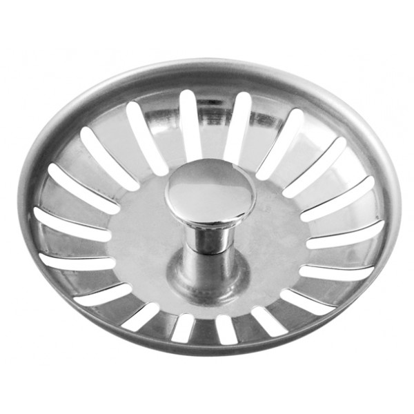 CESTELLO TAPPO INOX PILETTA BASKET D.80 MM