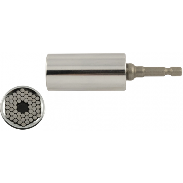 CHIAVE BUSSOLA UNIVERSALE 3/8" CON ADATTATORE