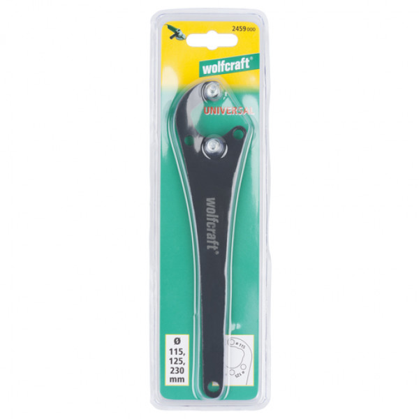 Wolfcraft chiave universale per dadi a flangia per smerigliatrice angolare