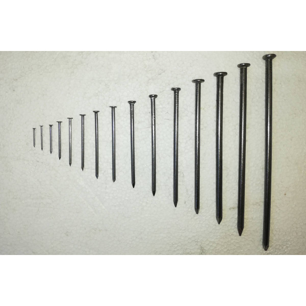  Chiodo testa gruppino ferro lucido mm2x50 confezione da 1kg 