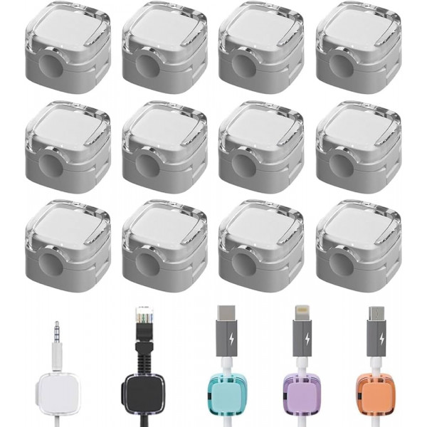 CLIPS SERRACAVI CON BIADESIVO 12 PZ