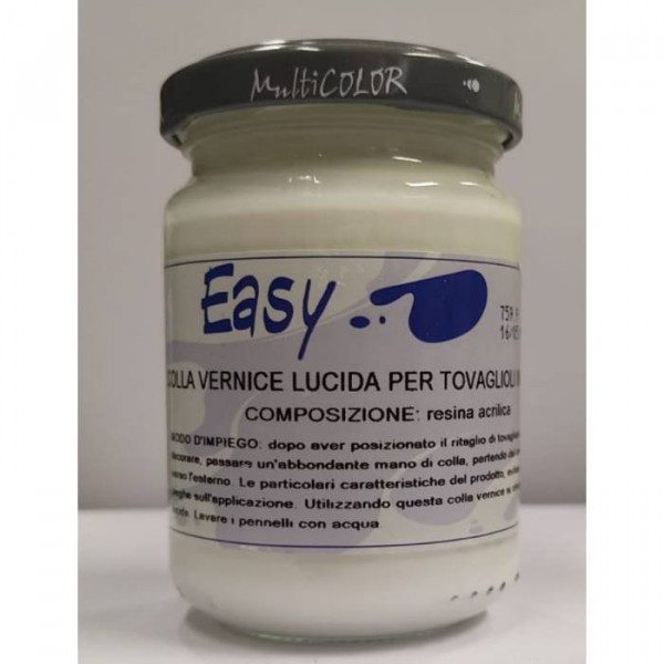 Colla per Decoupage con Vernice Lucida - 130 ml